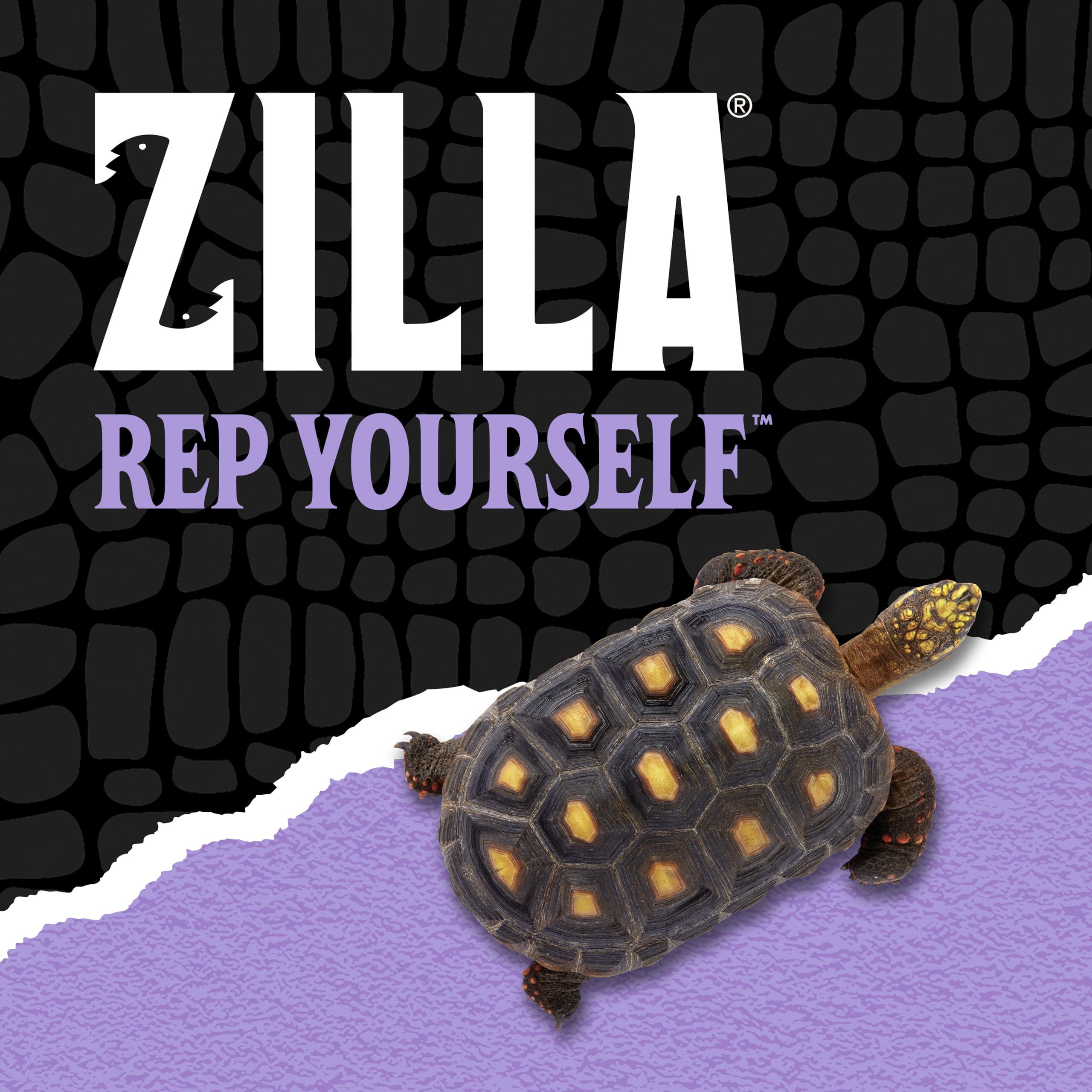 Zilla Reptile Munchies Fruit Mix emballage à fermeture refermable pratique