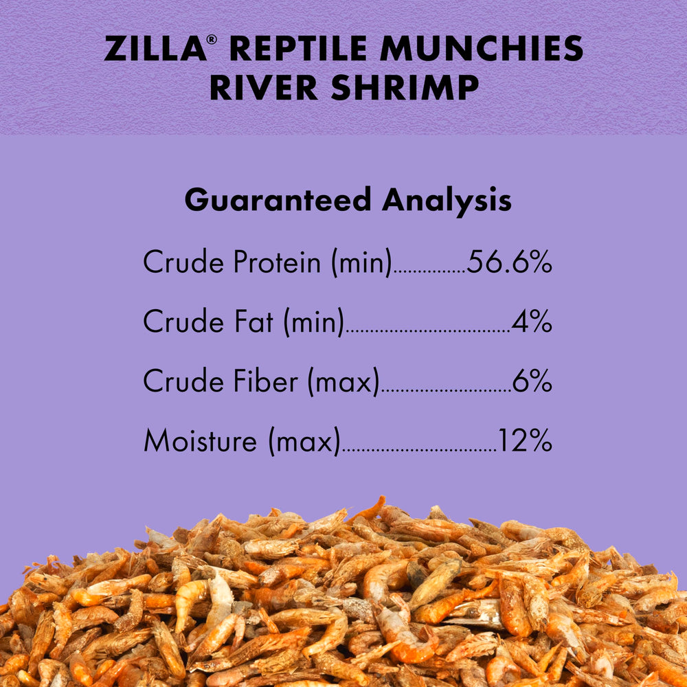 Zilla Reptile Munchies saveurs variees pour varier l'alimentation.