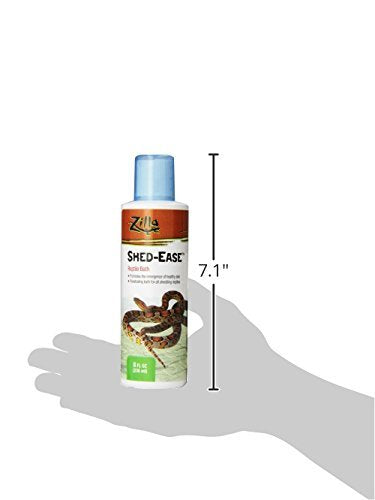 Bain de 20 minutes, favorise une mue plus fluide chez le reptile.