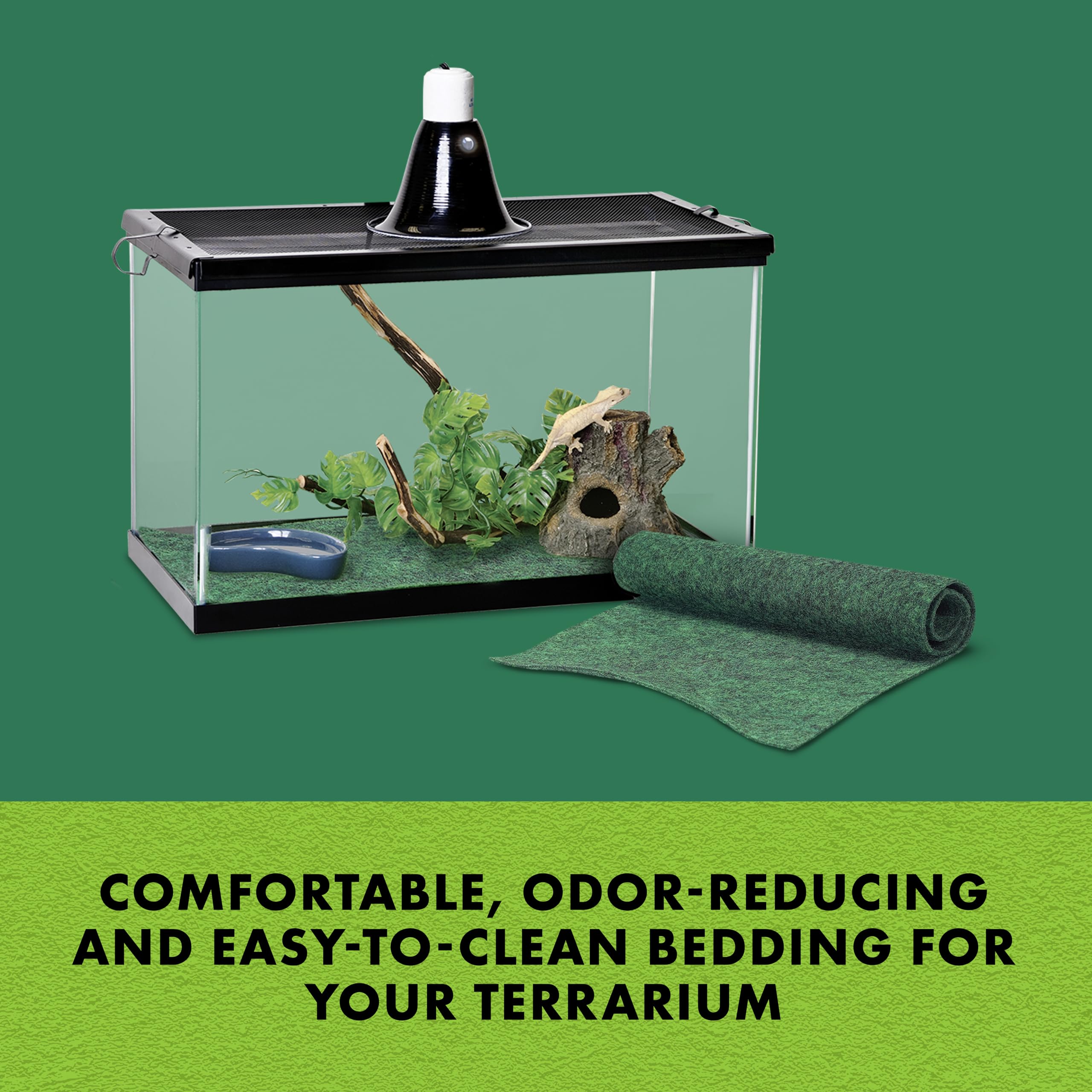 Liner Zilla terrarium installation simple, coupe a mesure.