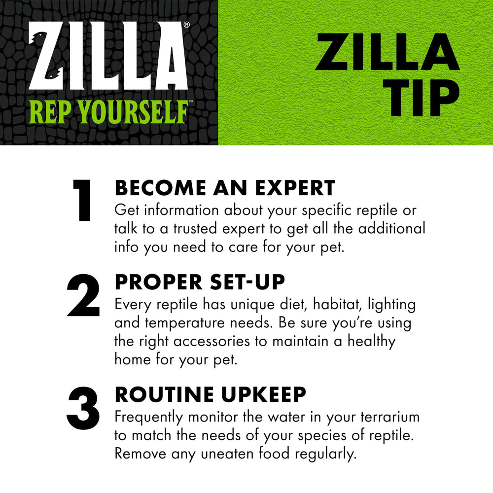 Zilla Balle Miracle habitat aquatique propre et vivant.