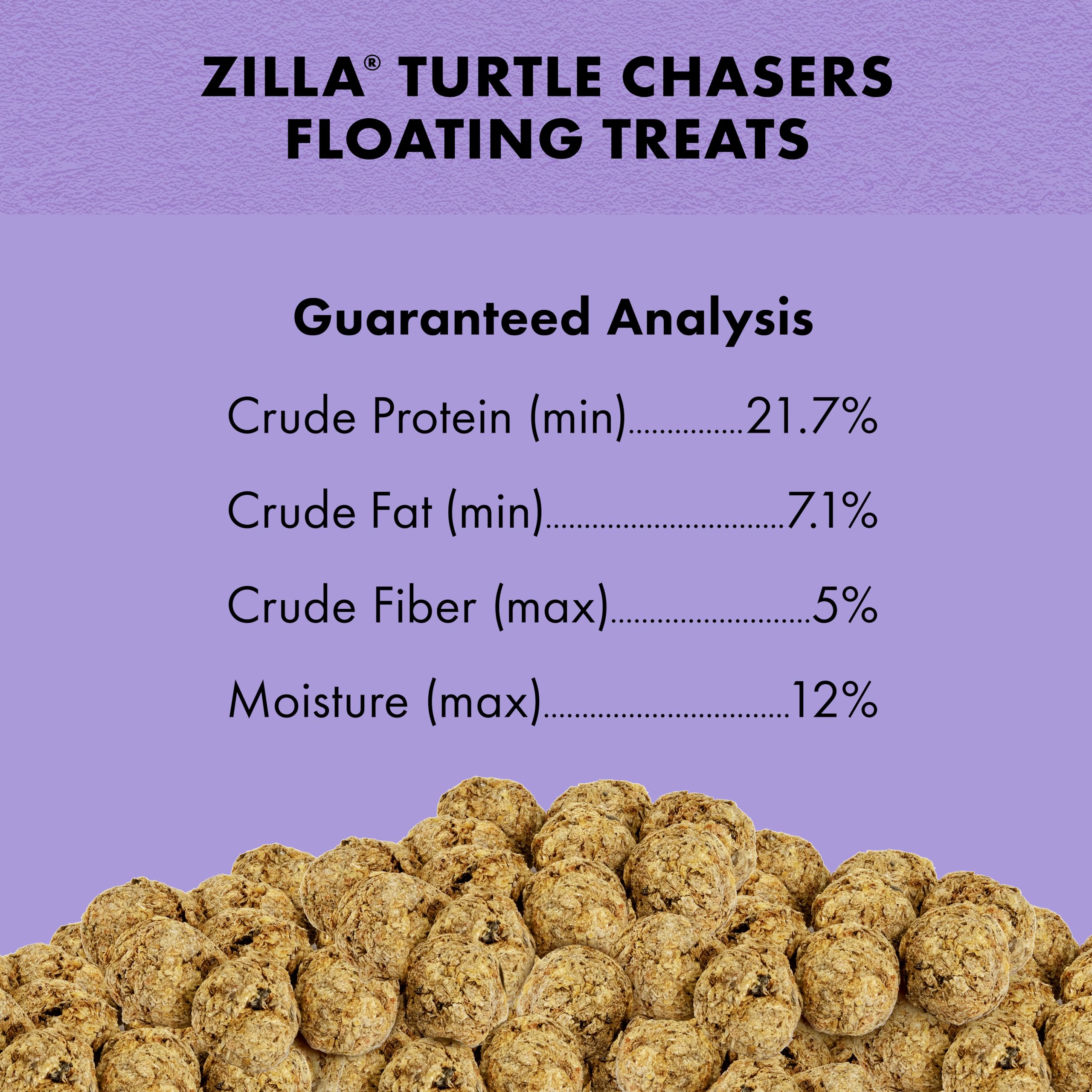 Zilla Turtle Chasers soutiennent un enrichissement alimentaire quotidien et pratique.