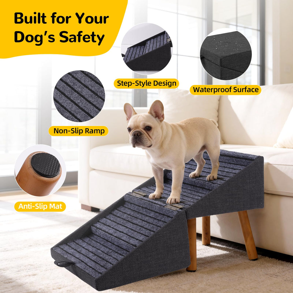 Ziluce Escaliers chien 17-13 po acces canapé: aide pratique pour chien