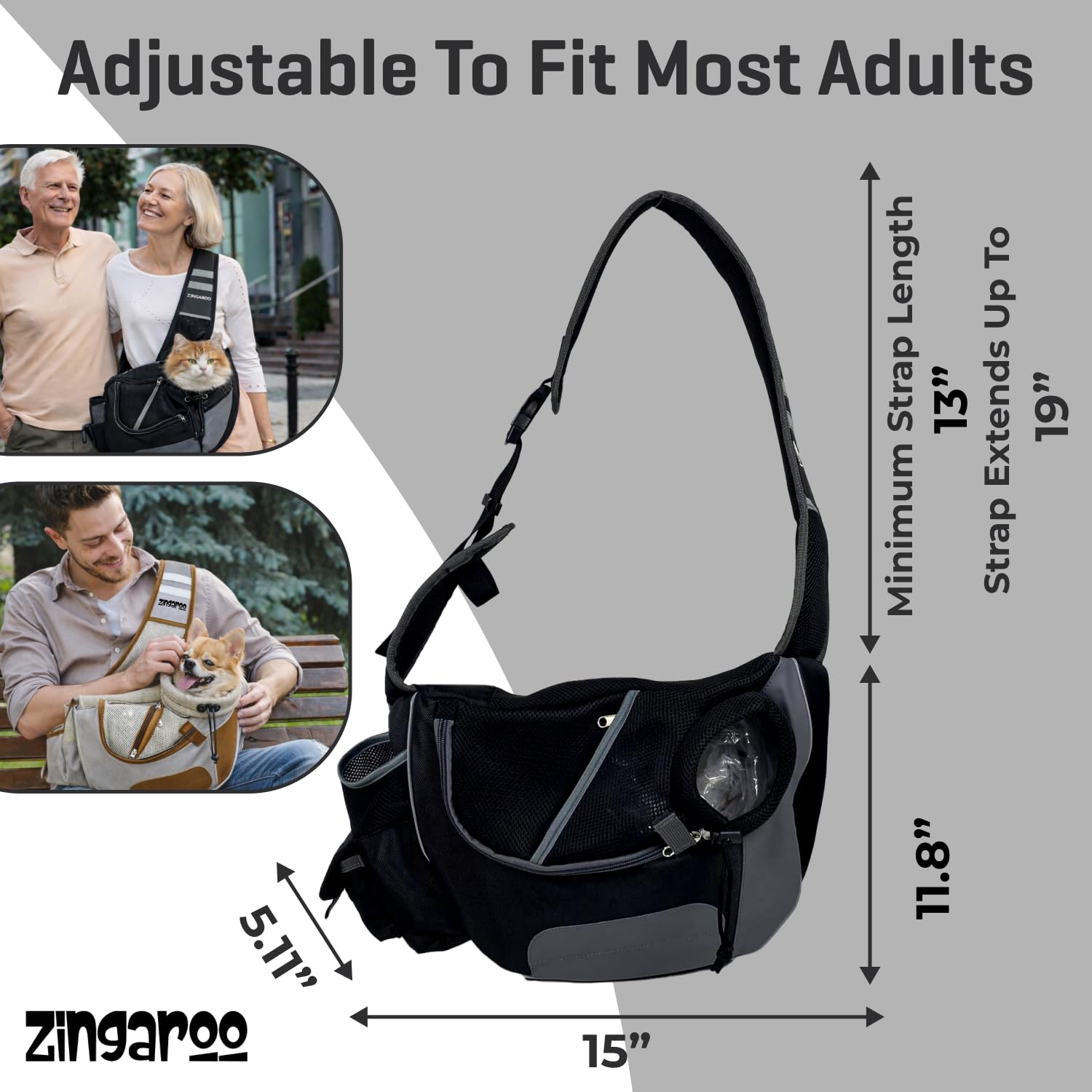 Zingaroo Sling – entretien facile, lavage en machine après l’aventure.