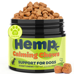 Zingly: bouteille de friandises apaisantes pour chien favorisant le calme