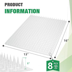 Zipcase Tapis extérieurs, couverture généreuse pour protéger potager et parterres.