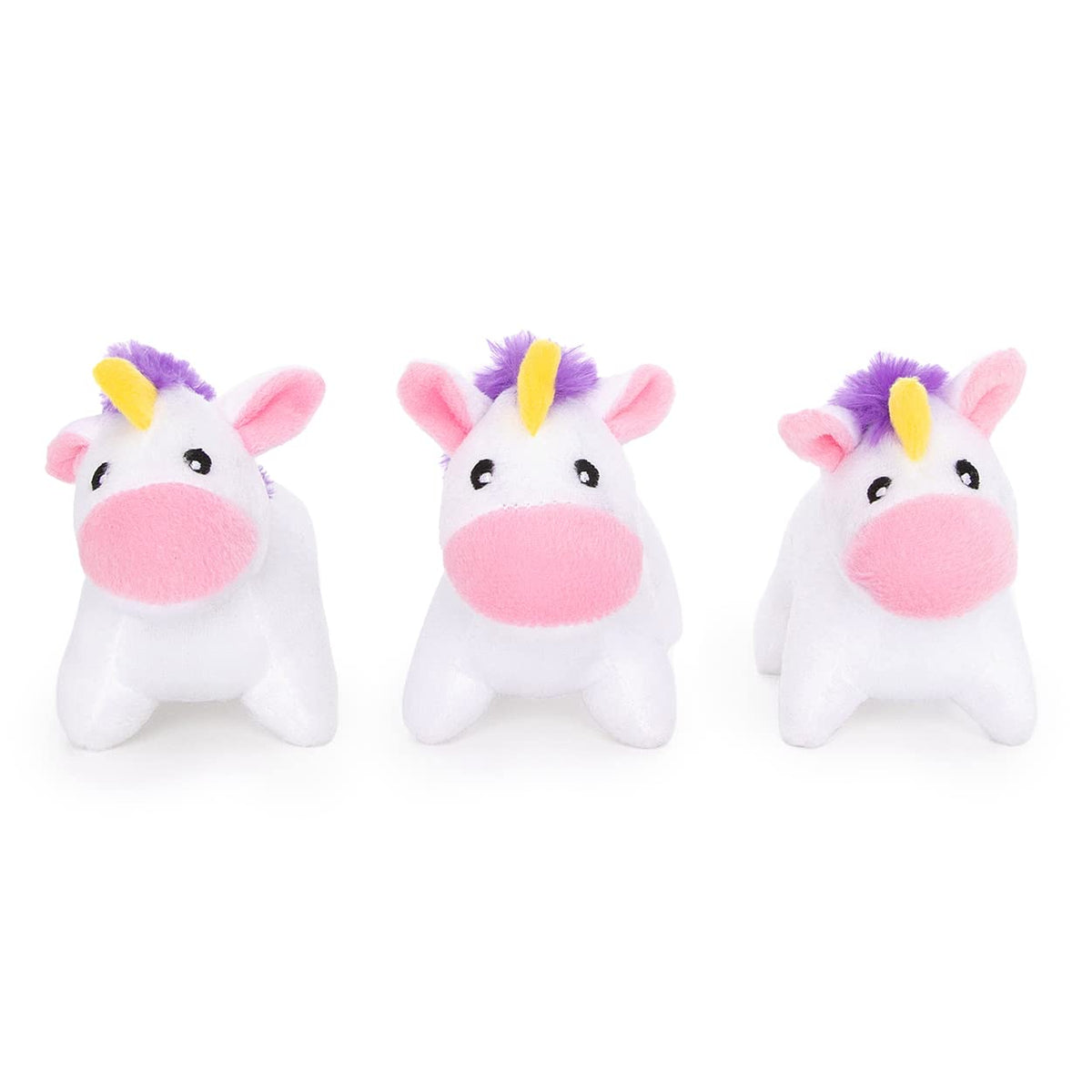 ZippyPaws Burrow Miniz licorne siffle ensemble ludique pour le jeu d’évitement et stimulation mentale