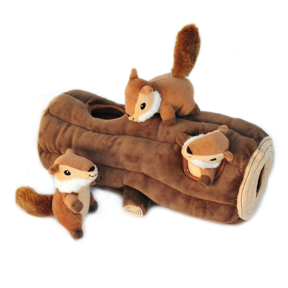 ZippyPaws Burrow : miniz-sifflet pour des sons engageants pendant le jeu.