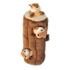 ZippyPaws Burrow : peluche douce offrant confort et amusement domestique.