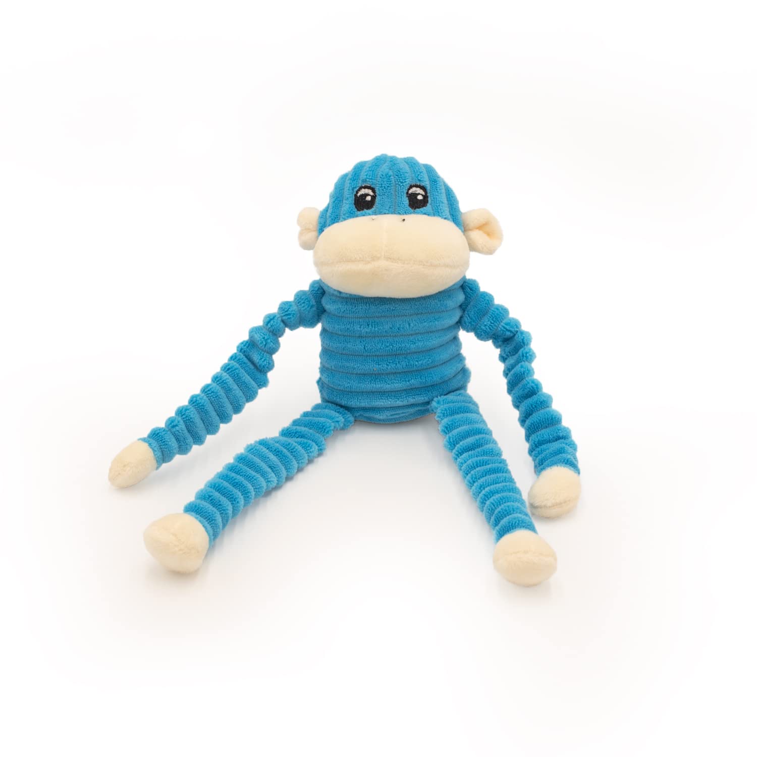 ZippyPaws Crinkle Monkey ensemble deux pièces, couleur variée pour le jeu.