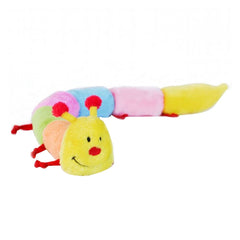 ZippyPaws Deluxe Caterpillar avec sifflets multiples pour l'enrichissement auditif.
