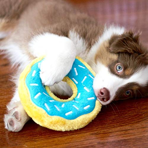ZippyPaws Donutz adapté petits et moyens chiens pour divertissement sûr.
