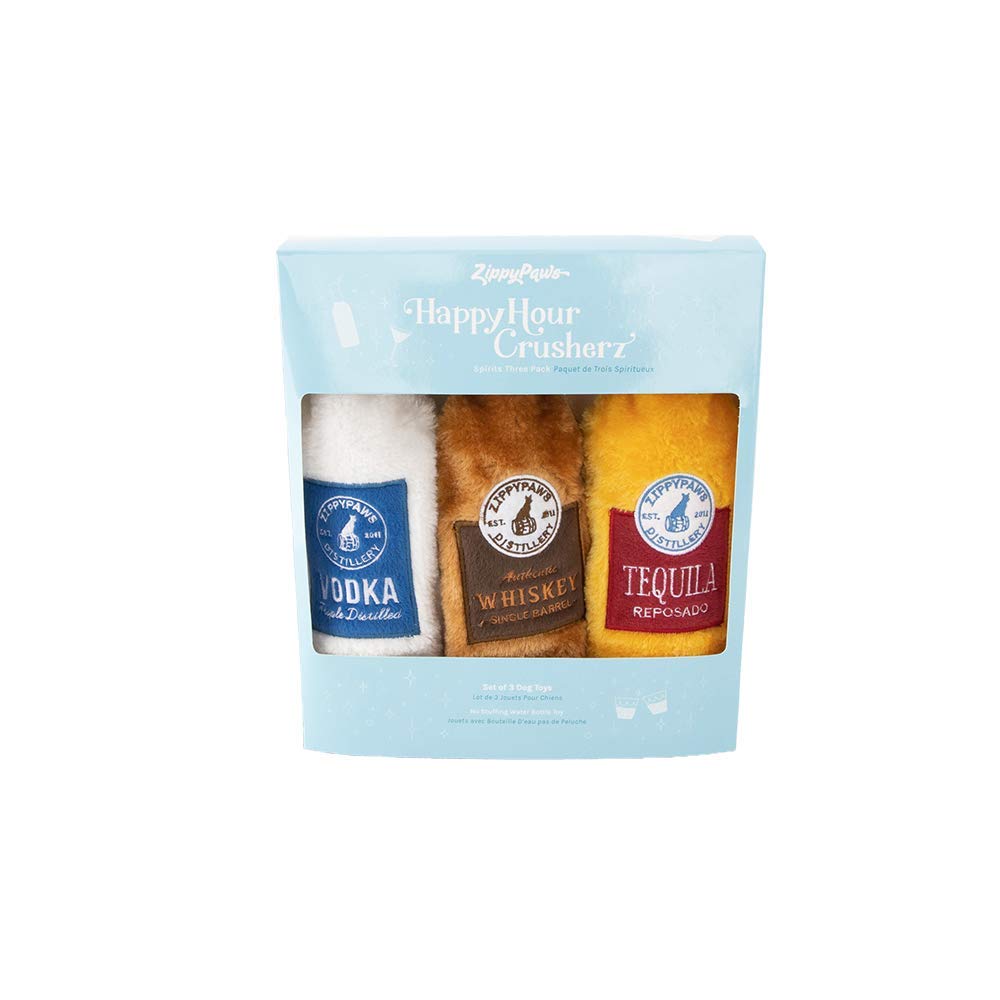 Jouet ZippyPaws Happy Hour Crusherz - gobelet-plastique: stimulation par croquage et couinement