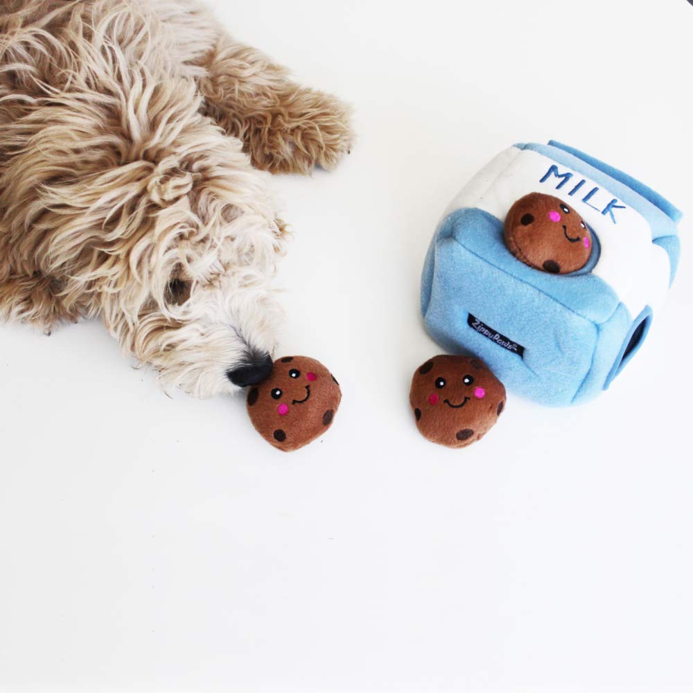 ZippyPaws Miniz: jouet interactif en peluche pour chiens actifs.