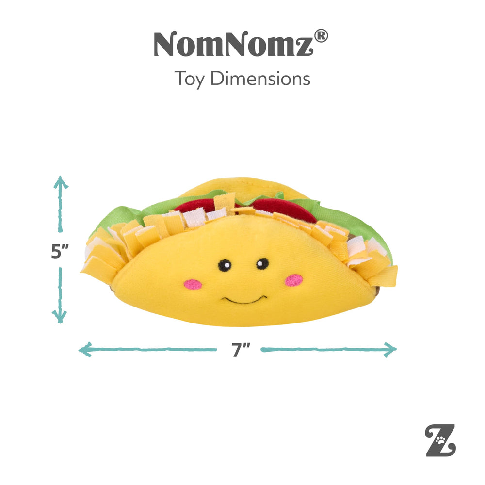 NomNomz Taco sécurité et douceur pour les jeux quotidiens.