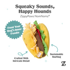 NomNomz Taco sifflement puissant pour des heures d'amusement.