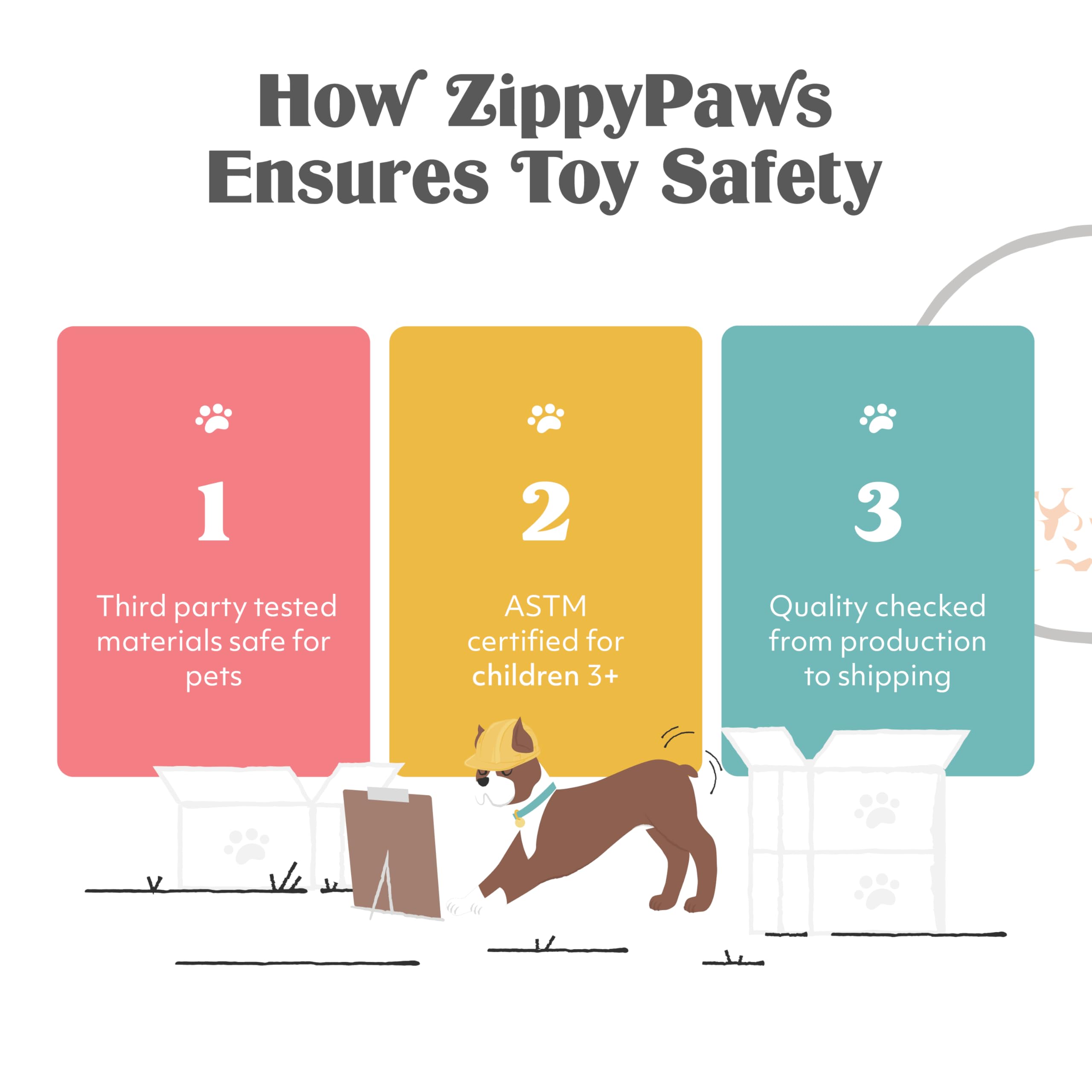 ZippyPaws Skinny Peltz ensemble Desert Snakes, variété ludique