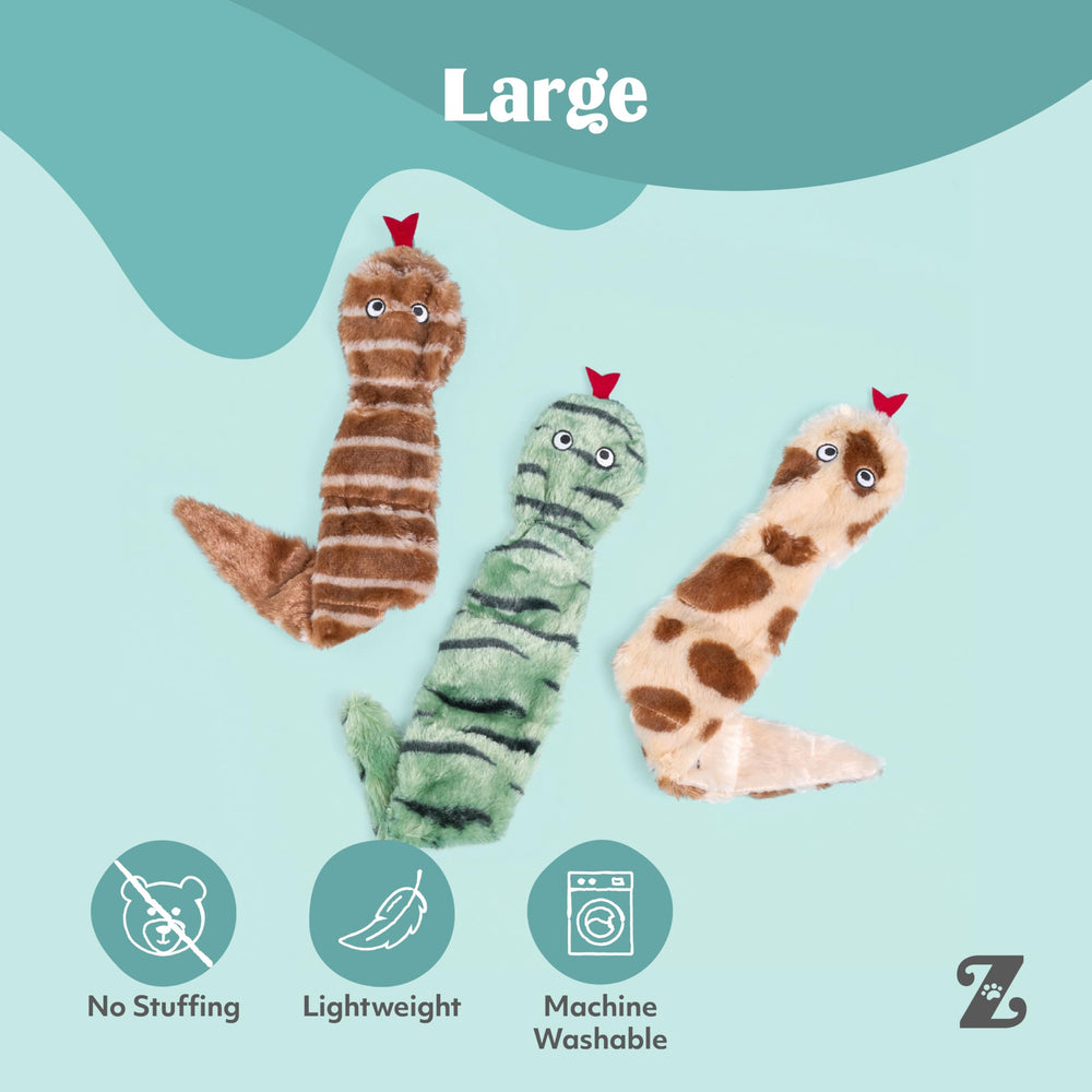 ZippyPaws Skinny Peltz peluche douce offrant confort lors du jeu