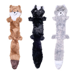 ZippyPaws Skinny Peltz weasel jouet pour jeu interactif sans bourrage