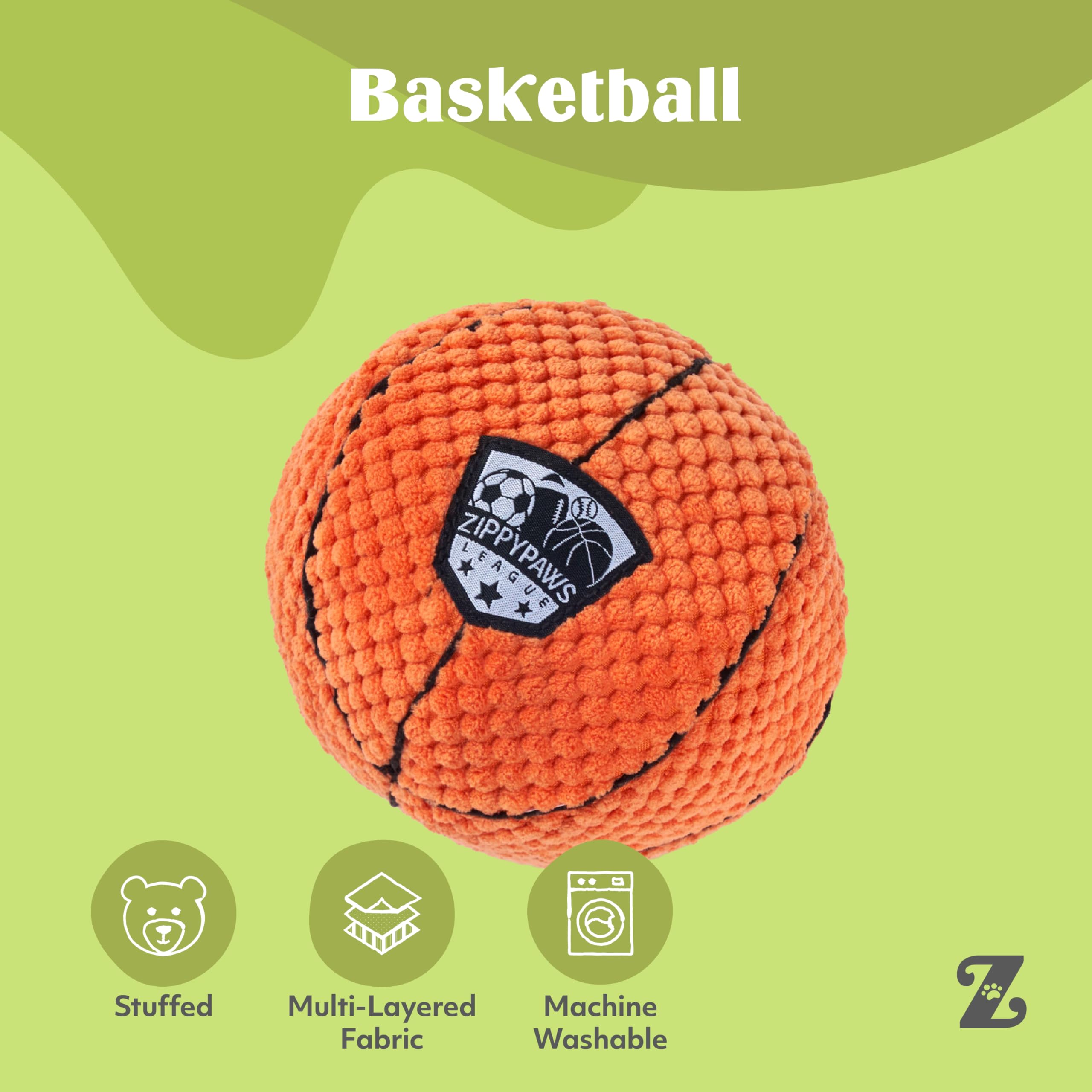 Jouet basketball SportsBallz, couleurs vives pour stimulation et jeu.
