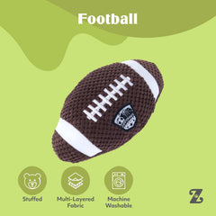Peluche ZippyPaws douce et sûre, parfaite pour câlins et jeux légers.