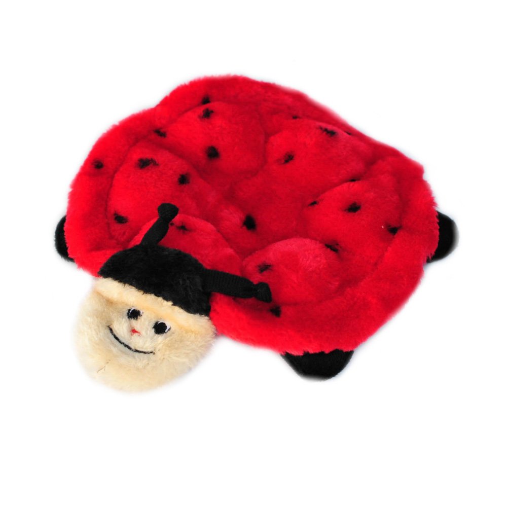 ZippyPaws Squeakie Crawler Betsey: design plat pour jeu sans désordre et stimulation durable.