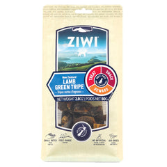 Friandises ZIWI au tripe verte d'agneau, parfaite récompense lors de l'entraînement.