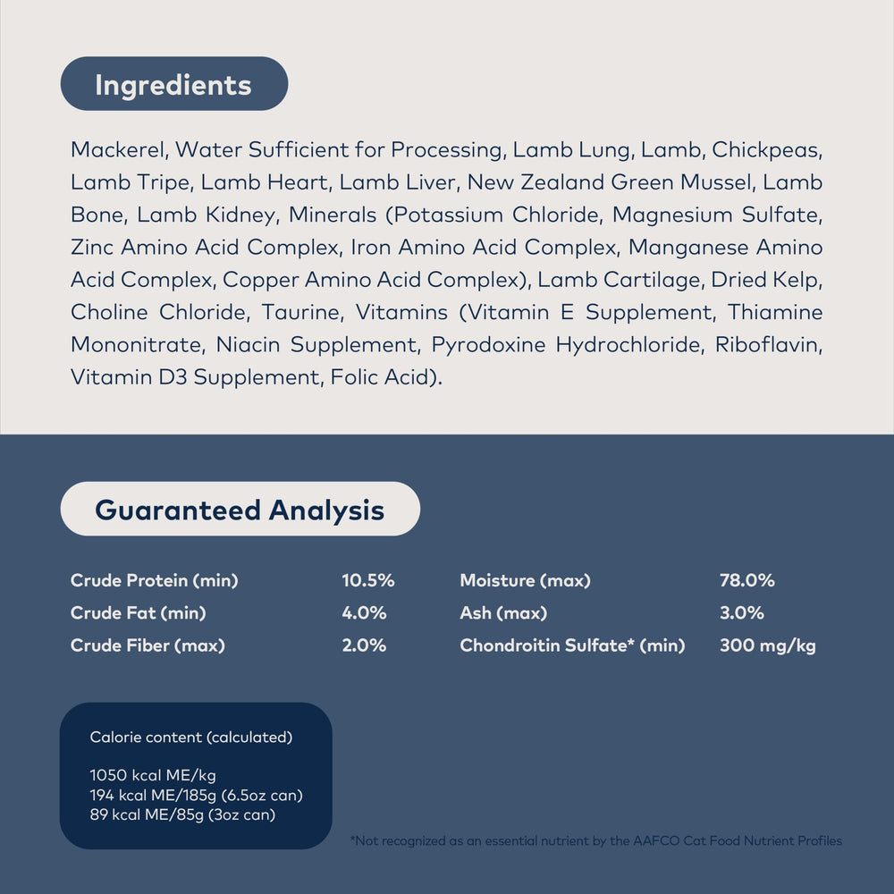 Ingrédients naturels Ziwi: sans additifs artificiels