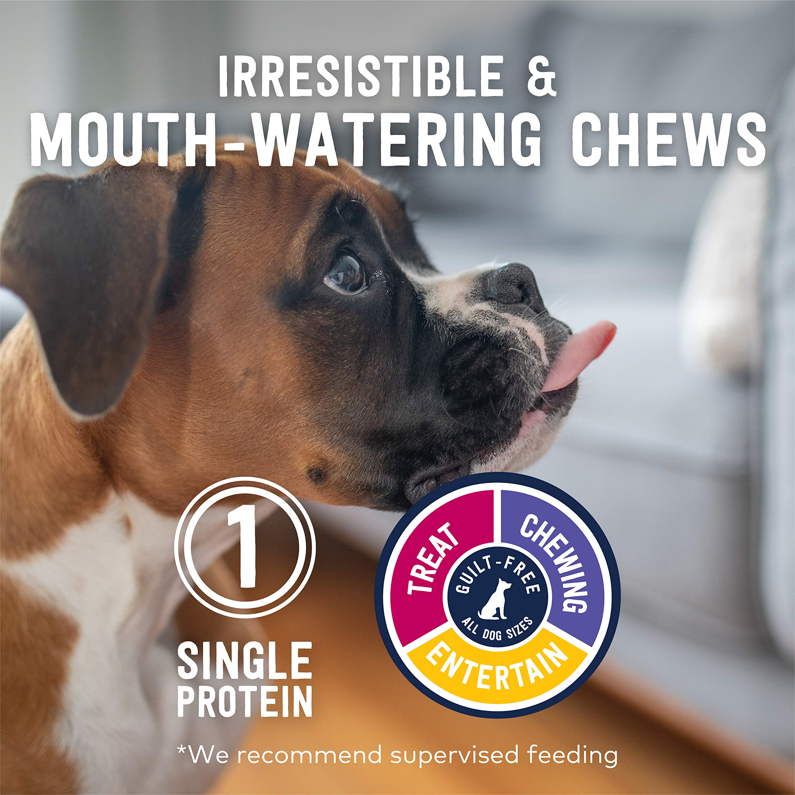 ZIWI Oreilles d'agneau sèches, snack sans céréales, digestible et sain.