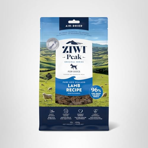 ZIWI Peak Agneau seche à l’air — idéal comme repas complet ou topping riche