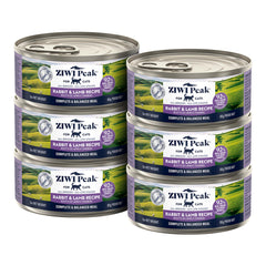ZIWI Peak pâté chat lapin et agneau, texture appétissante pour chats sensibles