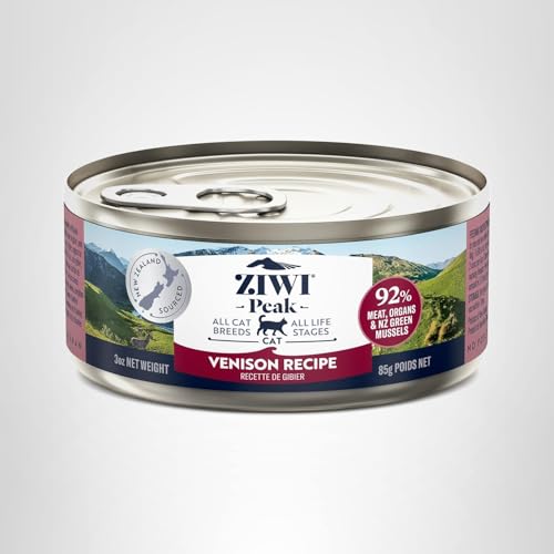 ZIWI Peak Chat Recette Complète, idéale comme repas ou topping.