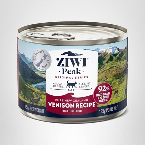 ZIWI Peak chat venaison – repas complet ou accompagnement nutritionnel