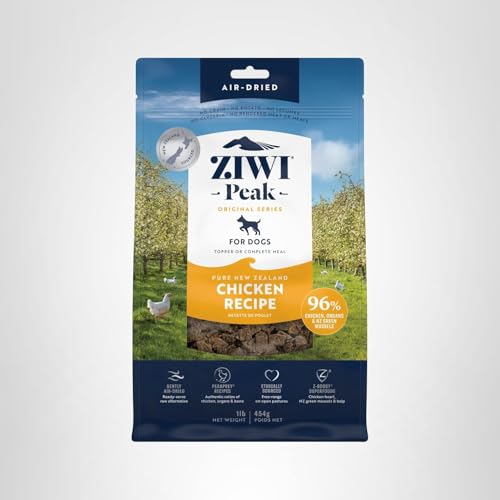 Formulation naturelle Ziwi Peak, sans additifs artificiels.