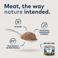 ZIWI Peak pâté poulet en conserve, source naturelle de protéines maigres.