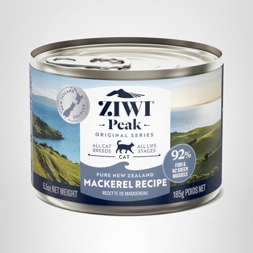 ZIWI Peak Sans céréales, ingrédients limités pour une digestibilité optimale.