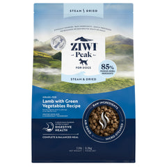 ZIWI Peak vapeur et séchage – agneau et légumes, saveur naturelle et nutrition complète.
