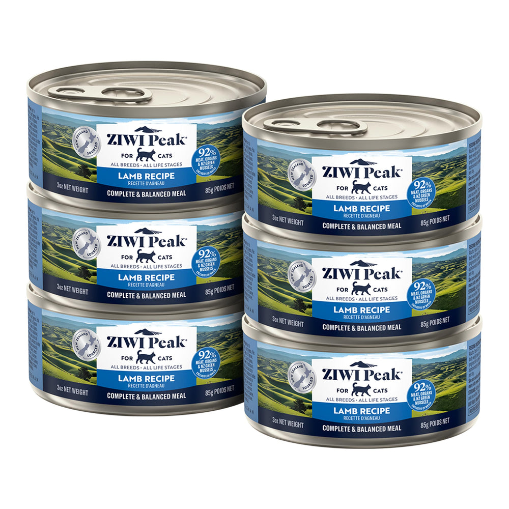 ZIWI Peak – boîte d'agneau pâté 3oz, saveur riche et source de protéines.