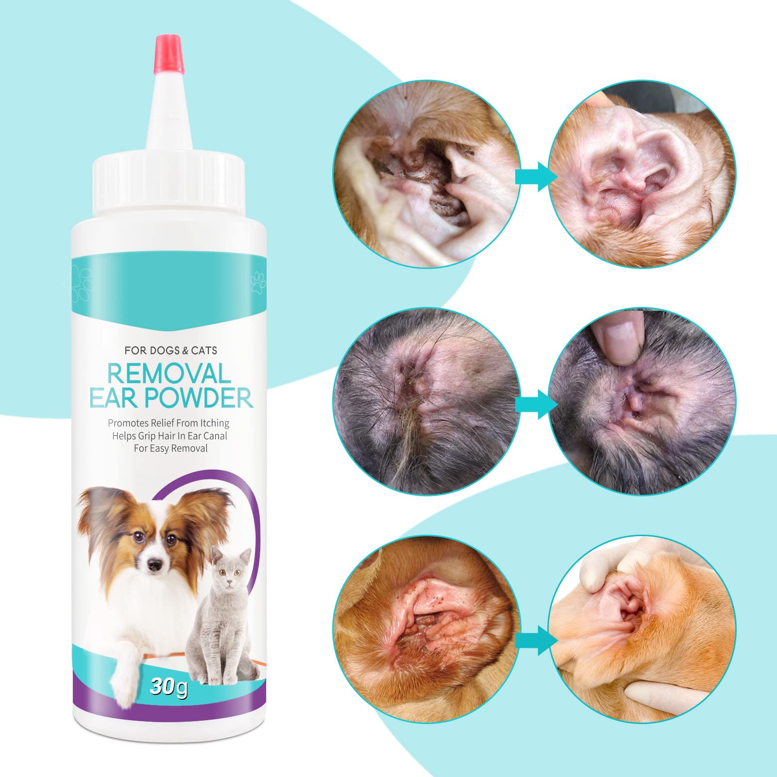 ZIXAOK Confort pour oreilles sensibles des chiens.