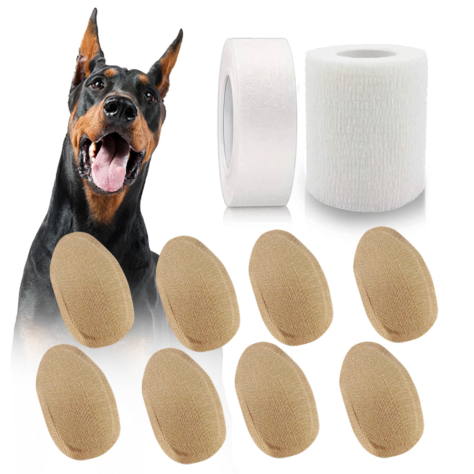 Kit ziyue pour oreilles de Doberman – ensemble 1: fixation précise et confortable.