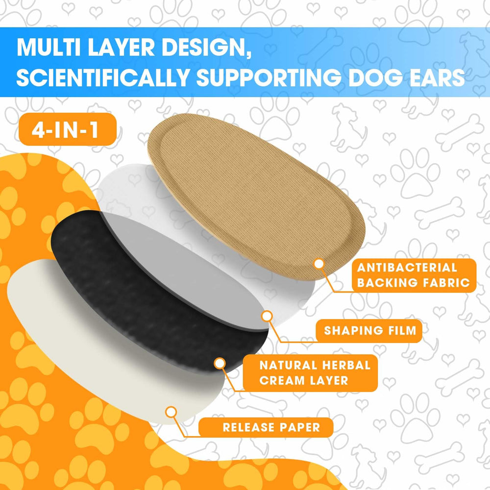 Kit ziyue pour oreilles de Doberman – ensemble 4: montage facile et efficace.