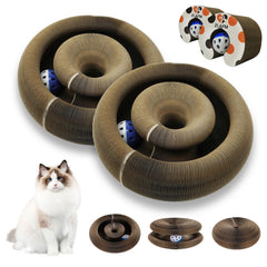 Jouet grattoir Organ Magique ZLAFM, accordéon pliable pour divertir votre chat.