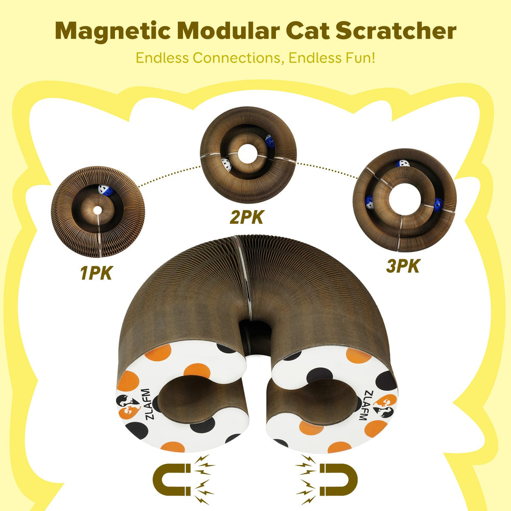 ZL AFM Magic Organ: panneau de grattage pliable et tunnel pratique