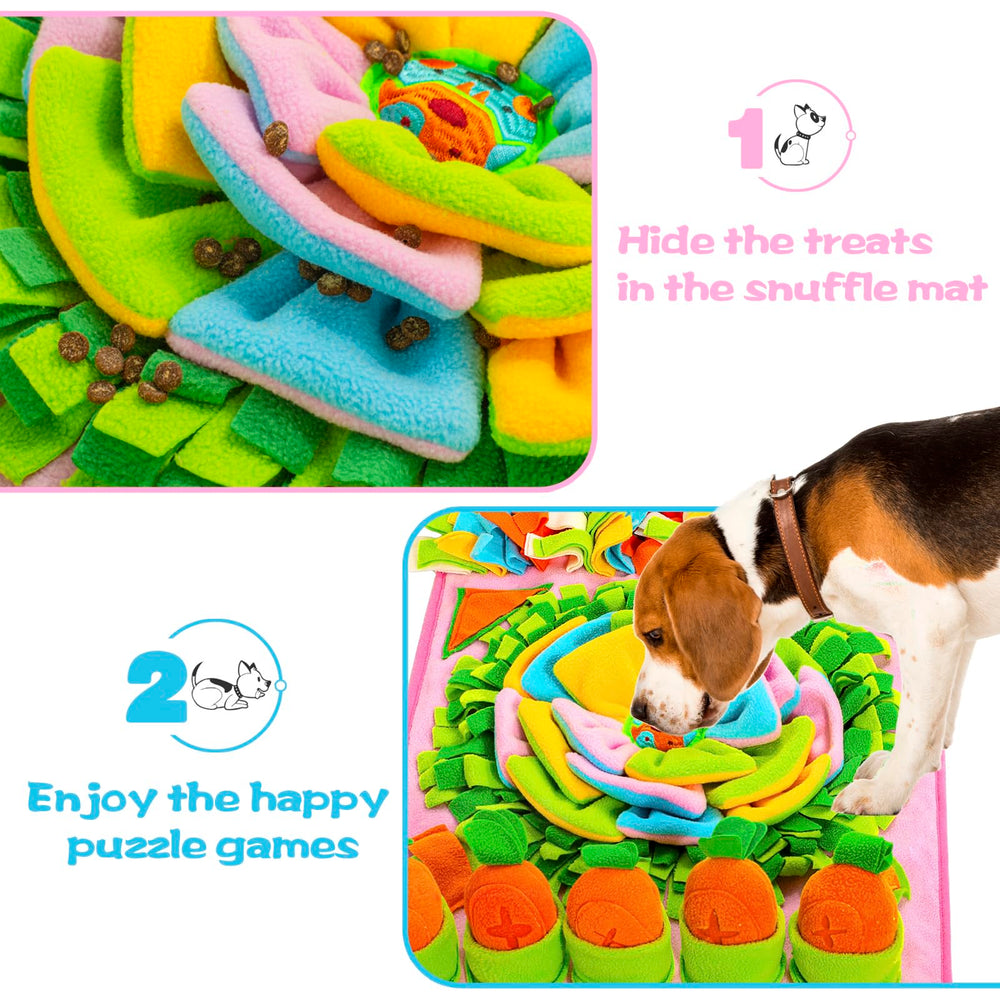 ZMUBB Snuffle Mat détail herbes imitatifs pour forage naturel