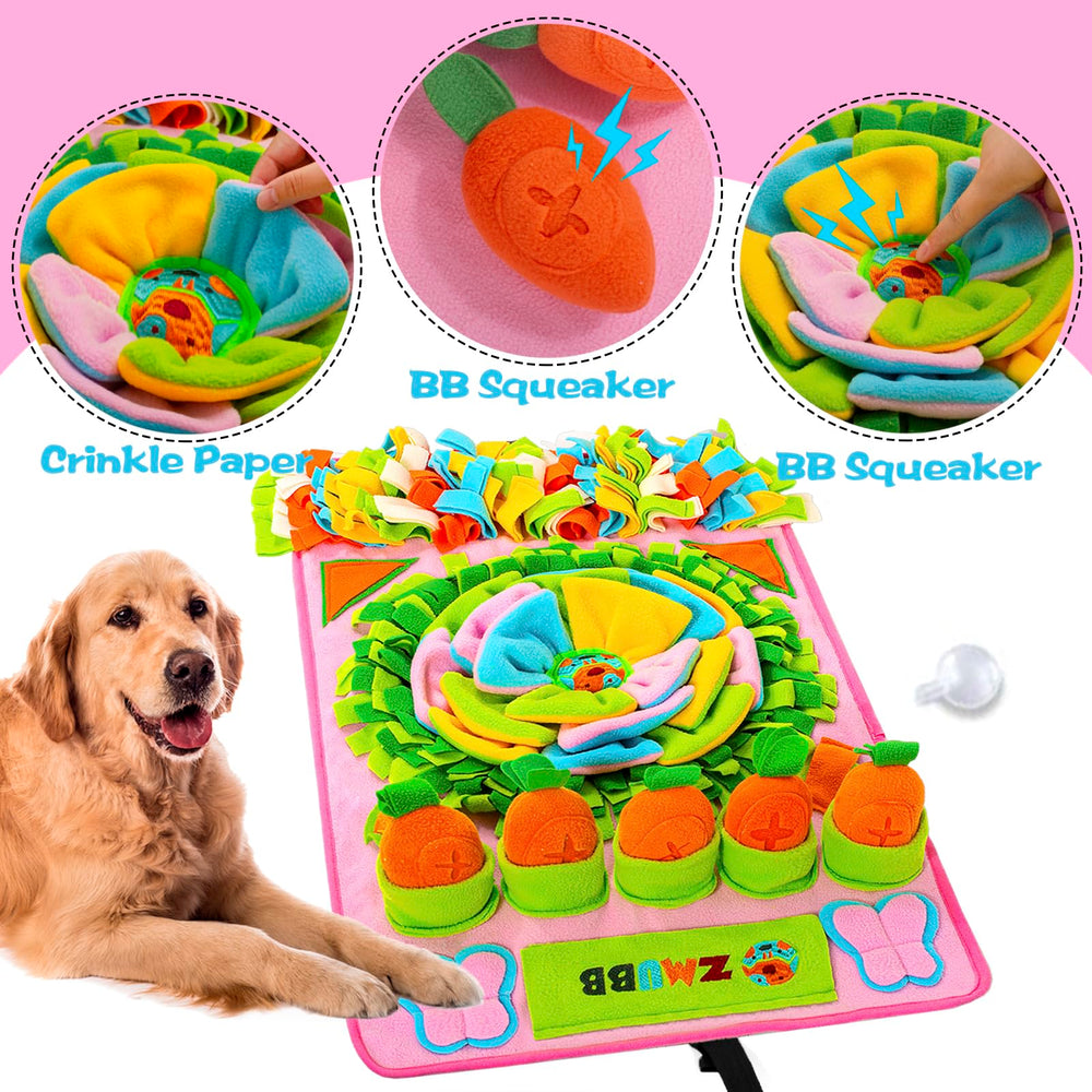 ZMUBB Snuffle Mat polyester sûr et durable pour chiens et chats