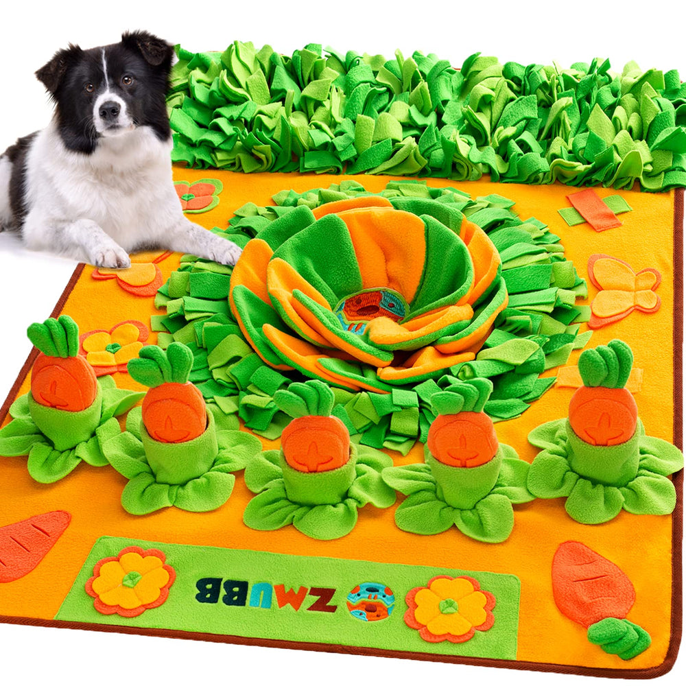 Tapis olfactif ZMUBB pour chien grande taille avec herbes denses forage naturel