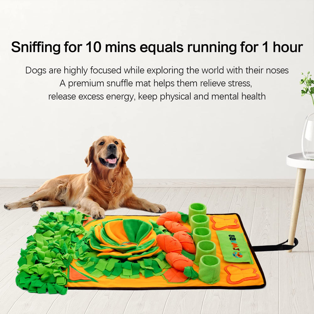 ZMUBB Tapis de reniflement: dimensions adaptées à toutes tailles de chiens.