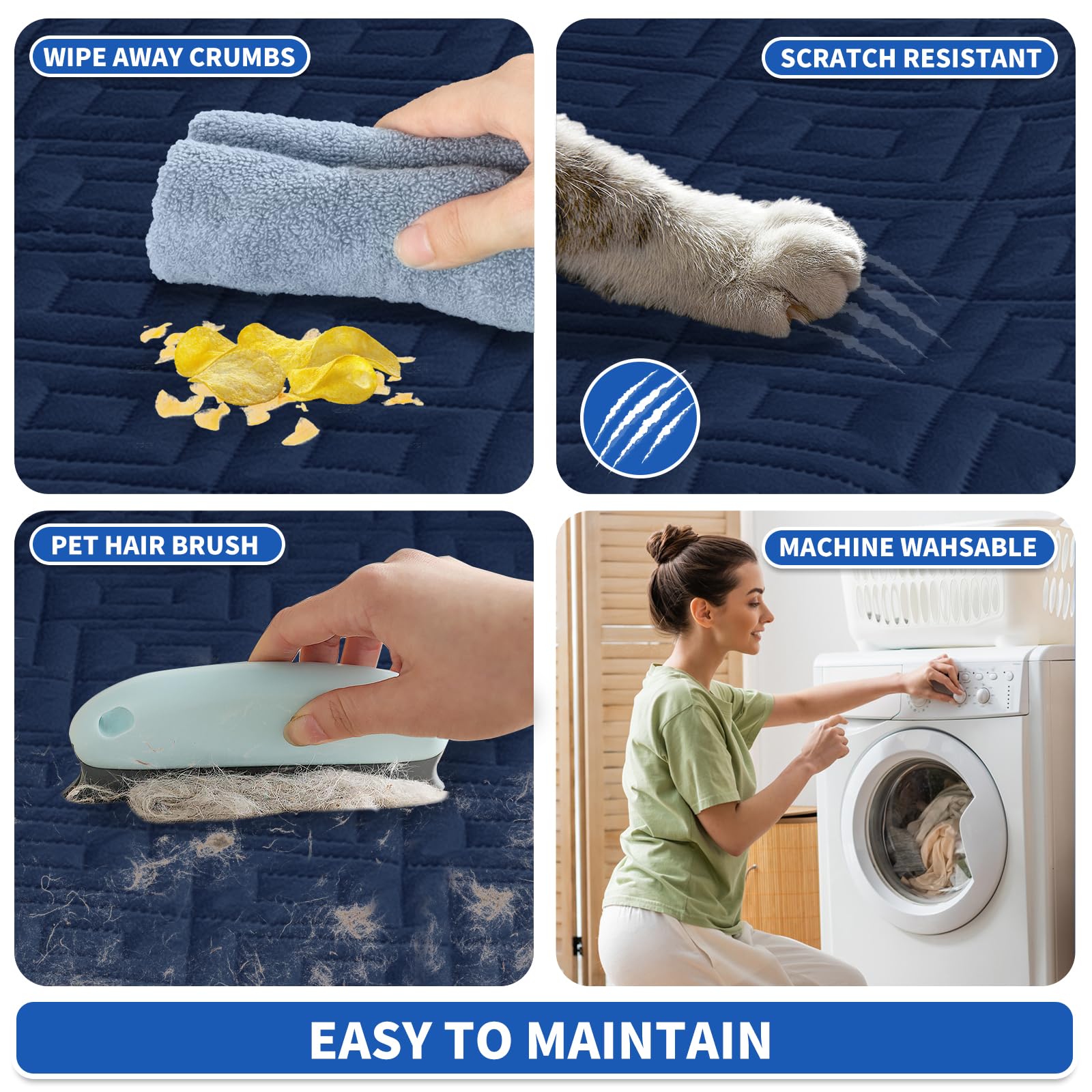Entretien facile ZNSAYOTX permet lavage rapide et nettoyage simple
