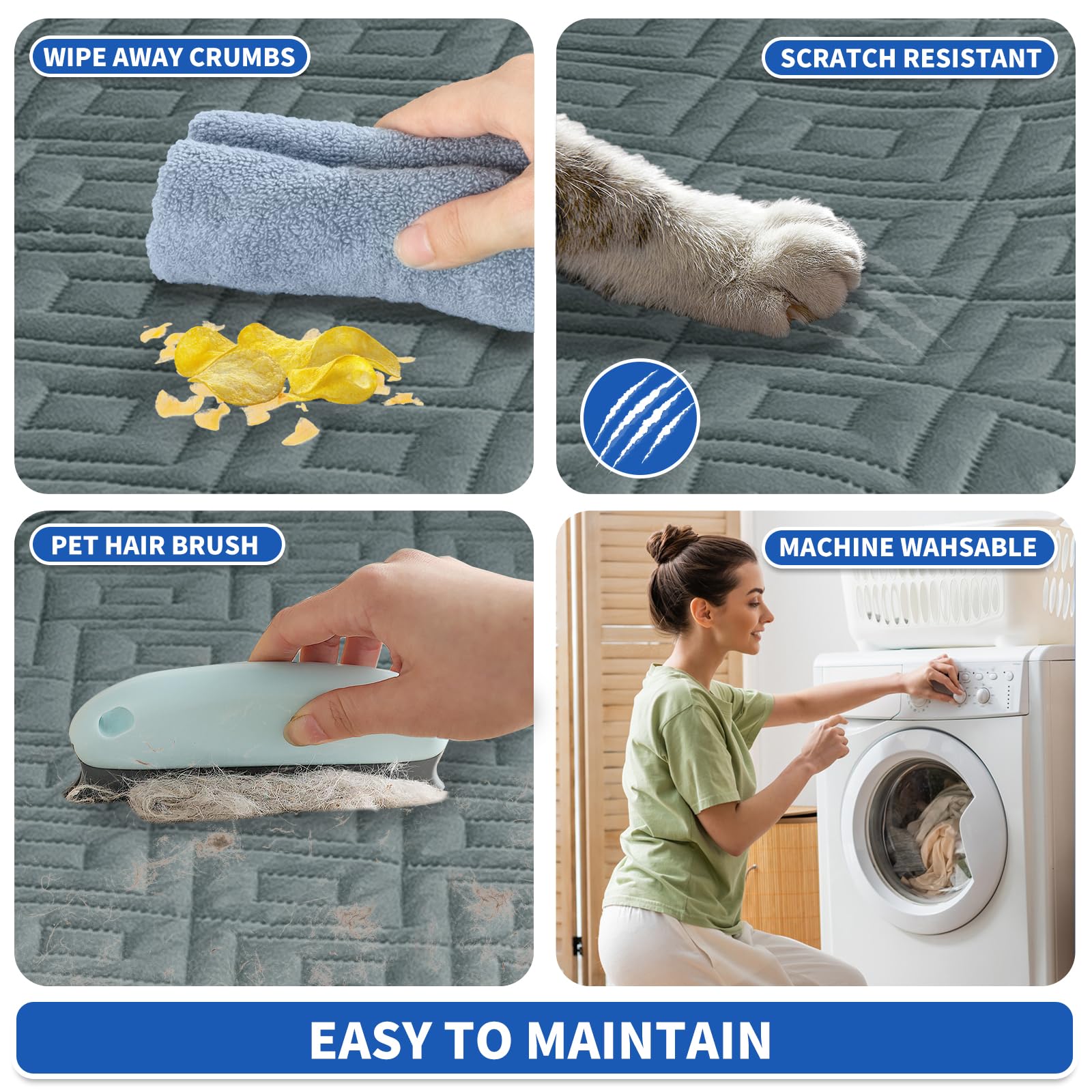 Utilisation extérieure ZNSAYOTX comme tapis de pique-nique.
