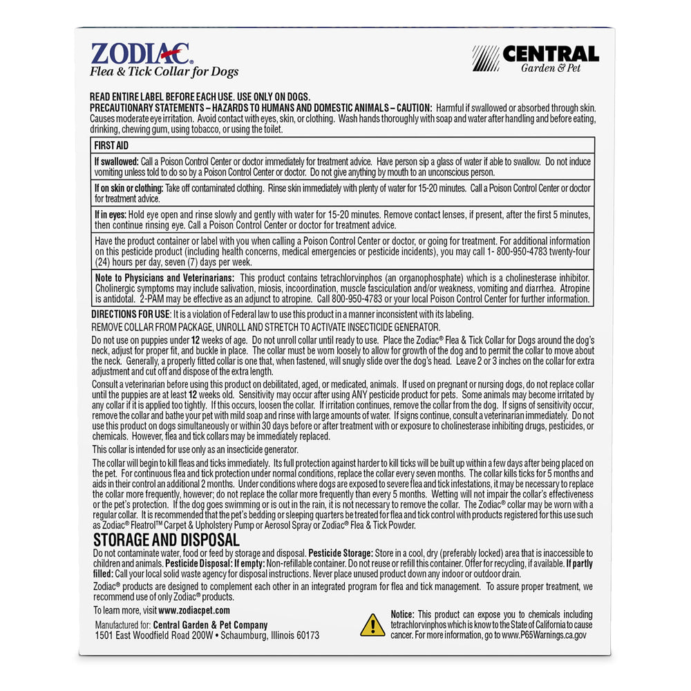 Emballage Zodiac prêt à l'emploi facilite l'achat et le transport.